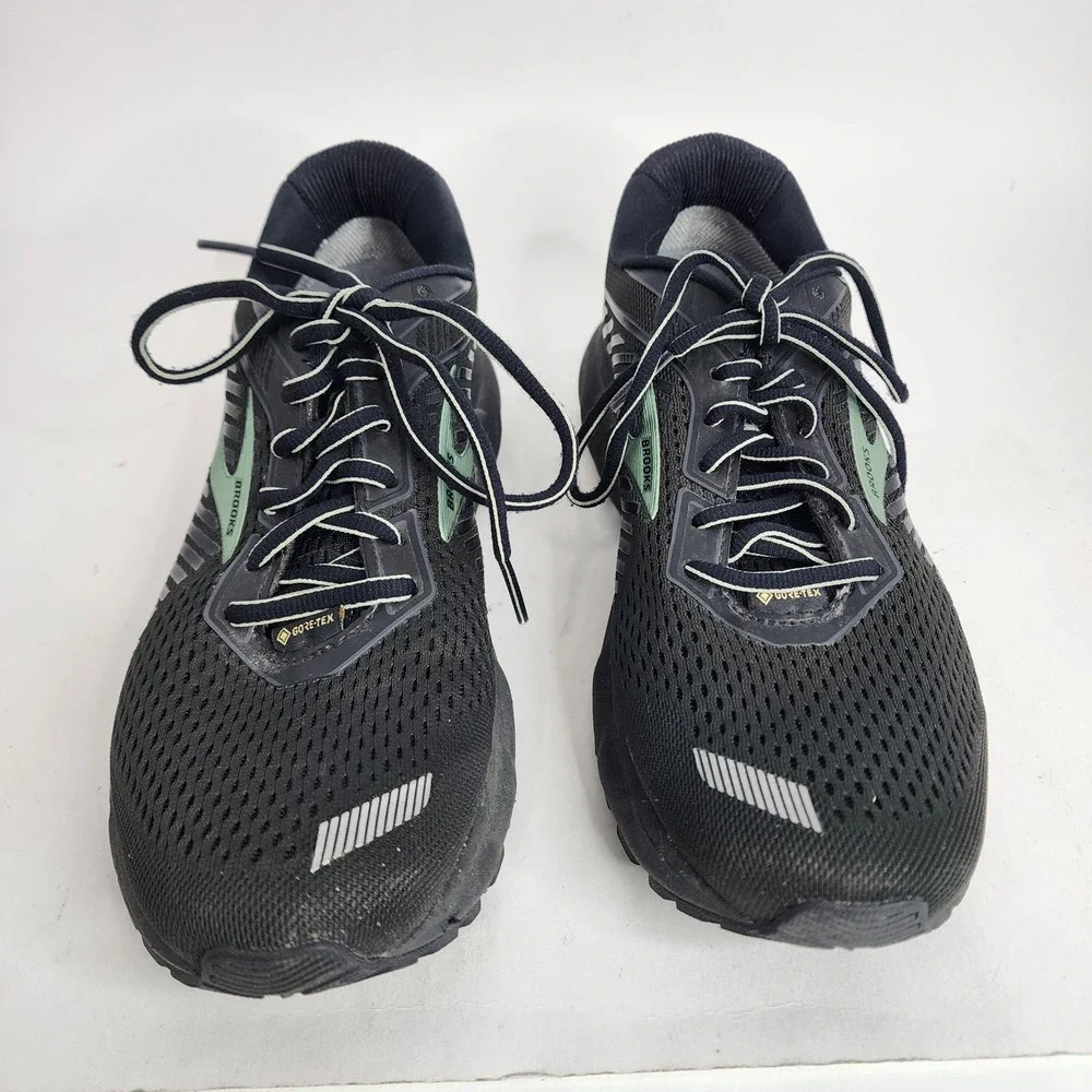 Brooks Ghost 12 Trail Shoes Women's 9‎ Gore-Tex Running Black Green